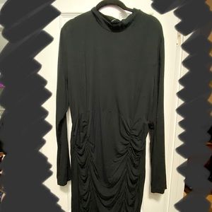 Soft, rouched bodycon dress